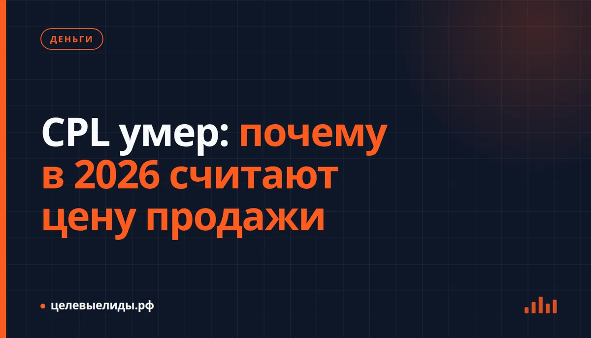 CPL умер: почему в 2026 считают цену продажи