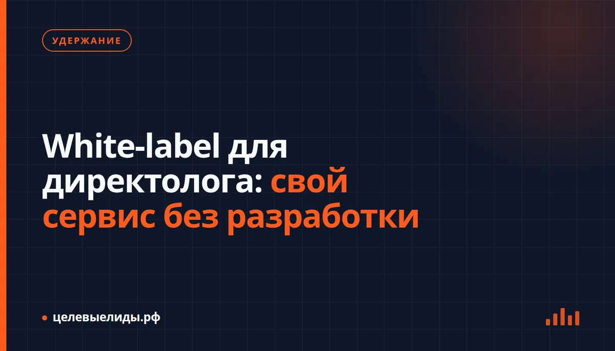 White-label для директолога: свой сервис без разработки